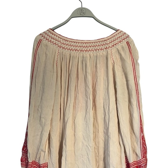Free People Boho Embroidered Dress with Tassels - Picture 8 of 11